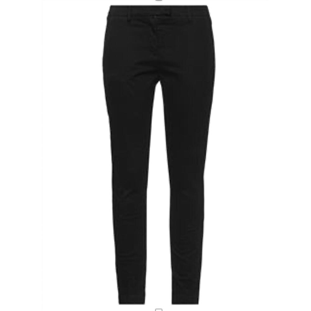 NEW SKILLS & GENES women's slim-leg pants in black